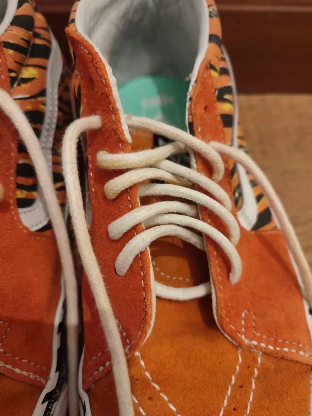Zapatillas Vans Naranja Tigre