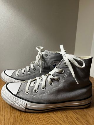 Converse All Star grises altas