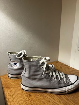 Converse All Star grises altas