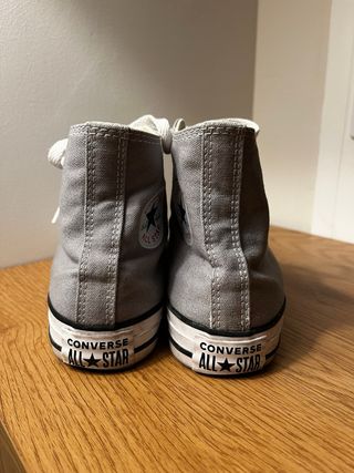 Converse All Star grises altas
