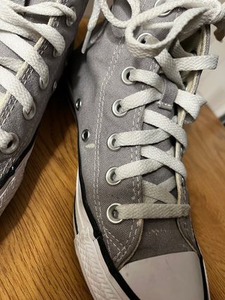 Converse All Star grises altas