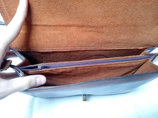 BOLSO MARRÓN BANDOLERA