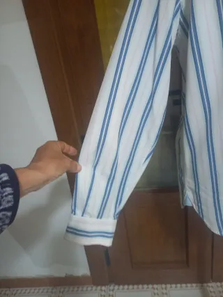 Camisa Tommy Hilfiger Rayas Hombre talla L/G