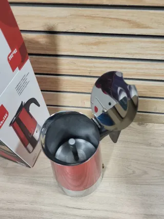 Cafetera Express Ibili Roja