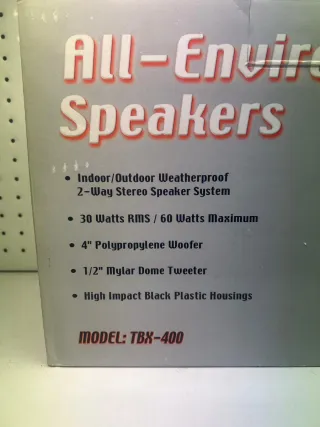 Altavoces Rondson TBX-400 Todo Clima