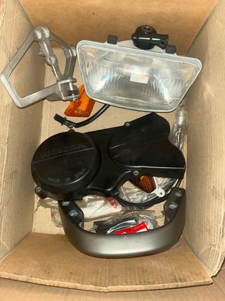 Despiece Honda NS1: Carenado, Asiento y Depósito