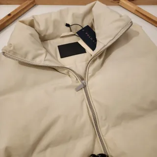 Chaleco acolchado Polo Club beige mujer