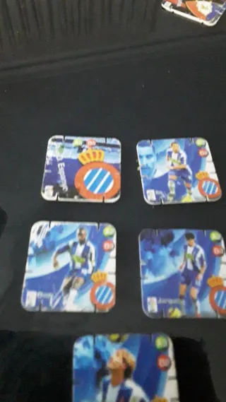 5 Tazos Fútbol Español Grefusa