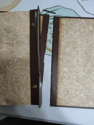 Álbum antiguo de sellos España, y clasificador