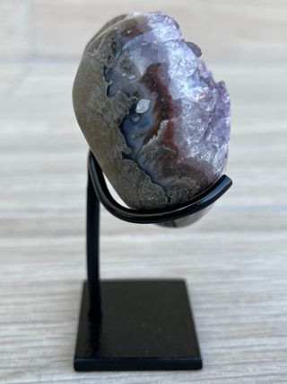 Drusa Amatista Corazón con Estalactita