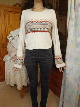 Jersey Hollyster estilo vintage talla S/M