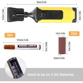 Kit Reparación Suelos Madera 11 Colores