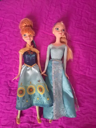 Muñecas Elsa y Ana Frozen