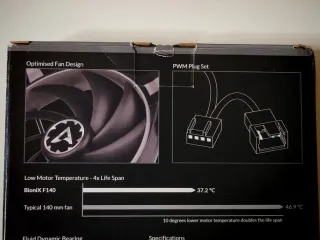 Arctic Bionix F140 PWM PST Ventilador