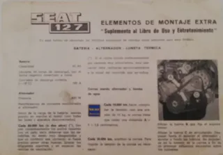 Manual SEAT 127 Uso y Entretenimiento