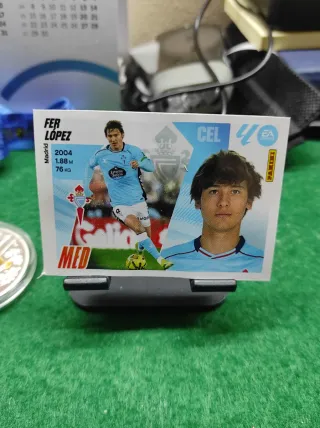 Cromo Panini Fer López Celta de Vigo 2004