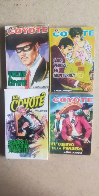 12 NOVELAS COYOTE años 60