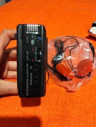 Registratore riproduttore Panasonic con cuffie new