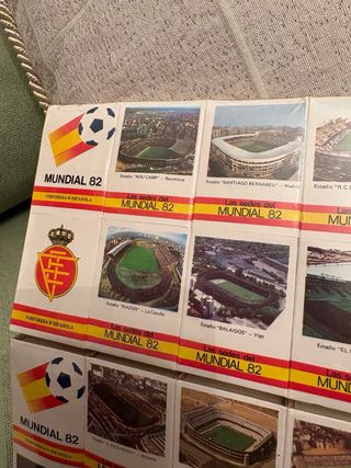 Colección Cerillas Mundial 82