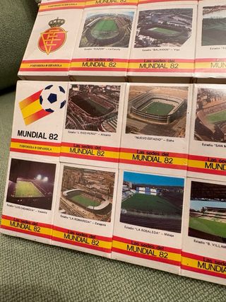 Colección Cerillas Mundial 82
