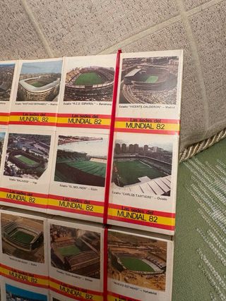 Colección Cerillas Mundial 82
