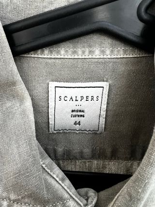 Camisa Scalpers verde oliva talla L