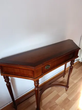 Mueble mesa tocador escritorio vintage madera