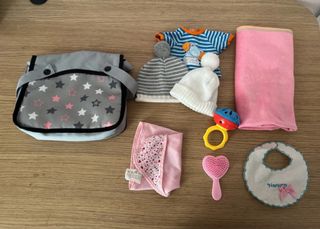 Nenuco con cuna y ropa