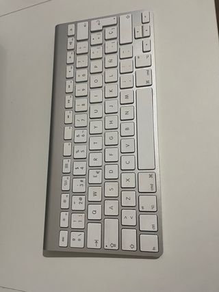 Teclado Apple 1ª Gen Plata/Blanco