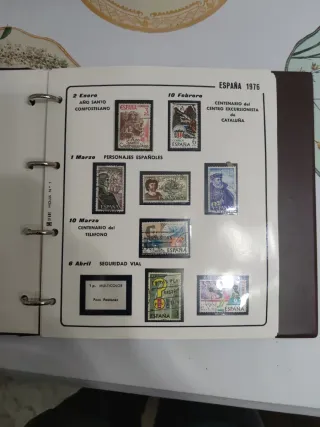 Álbum de sellos España