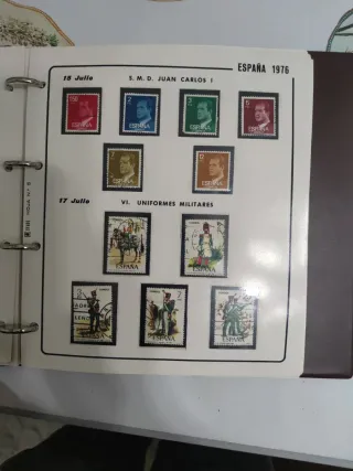 Álbum de sellos España