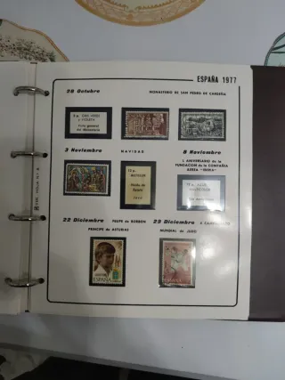 Álbum de sellos España