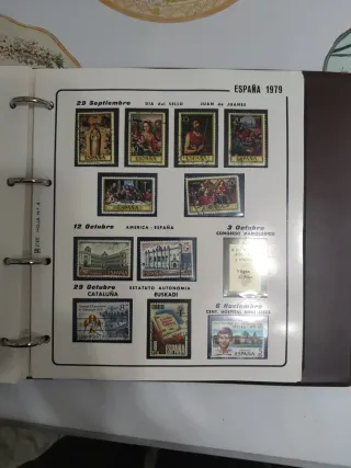Álbum de sellos España