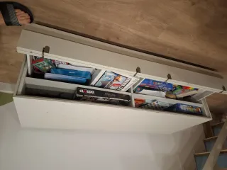 Mueble de salón comedor blanco