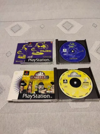 Lote 2 Juegos PS1: Music y Constructor