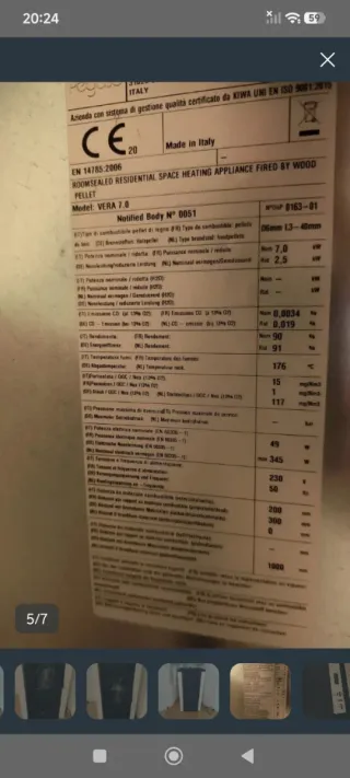 ESTUFA DE PELLET CON 13H DE USO PRECIO SOLO HOY