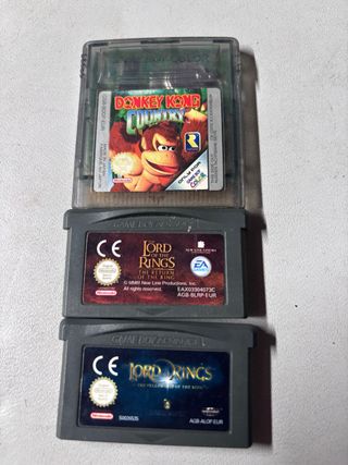 Lote 3 Juegos Game Boy Advance/Color
