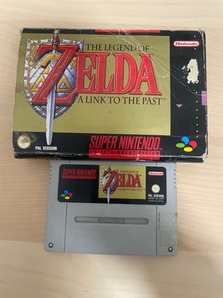 Zelda: A Link to the Past SNES PAL