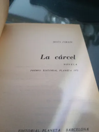 Novela:la cárcel de jesús Zárate