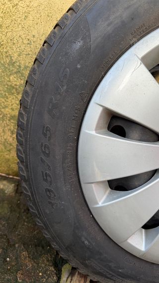 4 Ruedas Invierno Pirelli 195/65 R15