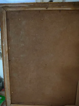 Cuadro antiguo.firmado.Francisco Ribe