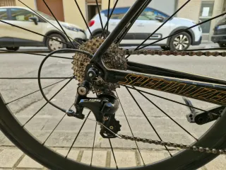 Bicicleta Specialized Tarmac Negra Brillante