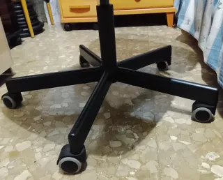 Silla de Oficina Ikea Flintan Negra