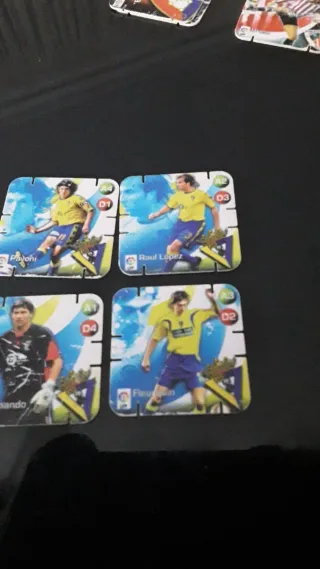 6 Tazos Grefusa Cádiz