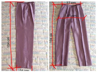 Traje primavera mujer chaqueta pantalón morado
