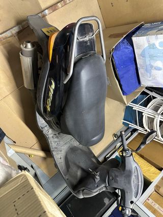 Piaggio Mega 50CC Scooter Negra