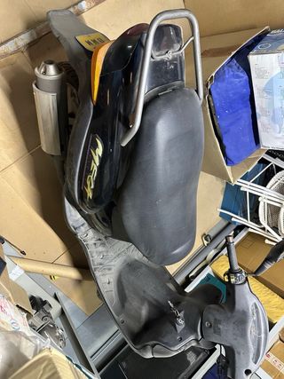 Piaggio Mega 50CC Scooter Negra