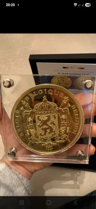 Moneda Rey Philippe de Bélgica. Escucho ofertas