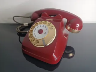 Teléfono Siemens SIP 70s - Rosso Pompeiano & Oro
