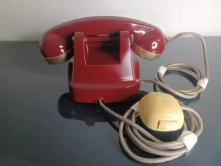 Teléfono Siemens SIP 70s - Rosso Pompeiano & Oro